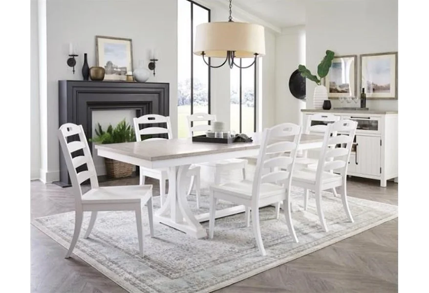 Cora Casual Dining Set by Riverside Furniture at Esprit Decor Home Furnishings